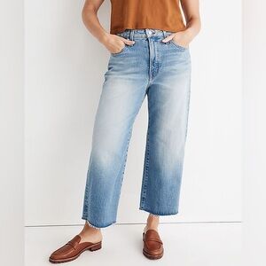 Madewell the curvy perfect vintage wide-leg crop jean